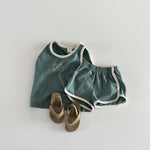 Cotton Sports Vest Shorts Casual Children Suit - Cindi Book