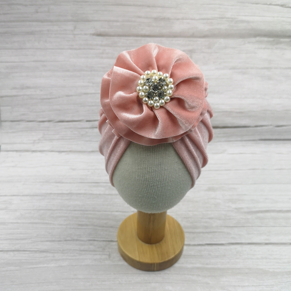 Bohemian baby cap - Cindi Book