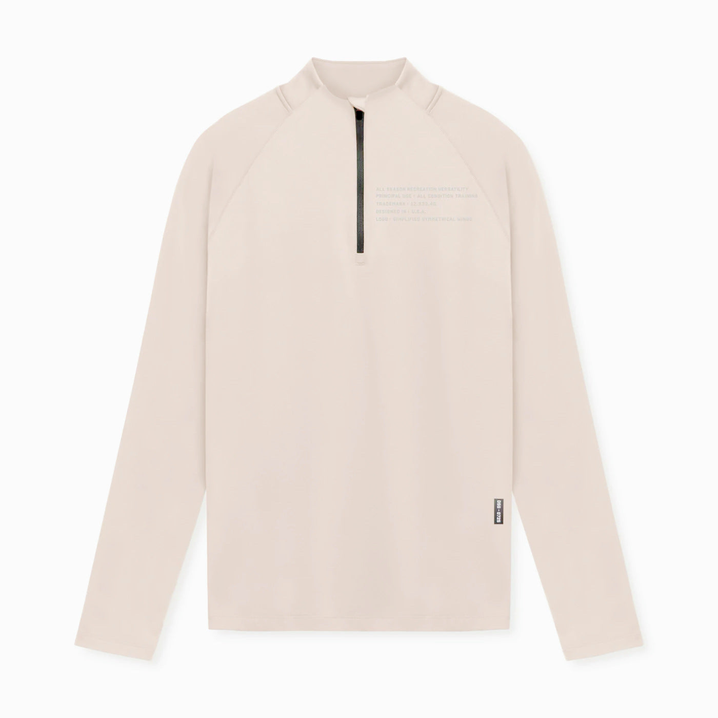 Men's Small Turtleneck Slim-fit Half Zipper Training Long Sleeve T-shirt - Cindi Book
