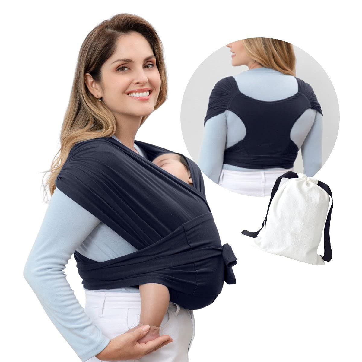 Summer Cotton Cross Simple  Baby Carrier - Cindi Book
