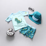 Kids Swimsuit Children Swimming Suit for Boys UPF50 Dinosaur UV Swimwear Boy Baby Bathing Suit Child Swimsuits Rashguard Clothes - Cindi Book