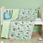 Cotton cartoon baby blanket, baby comfort peas blanket - Cindi Book