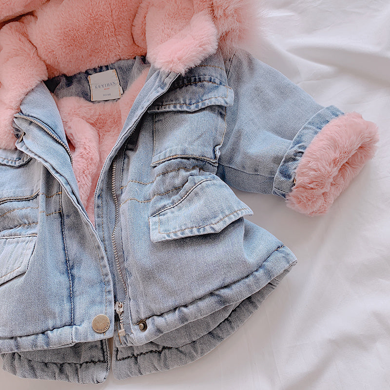 Girl denim coat - Cindi Book