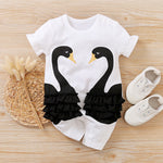 Baby Clothes Short Sleeve Baby Casual Onesies - Cindi Book