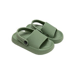 Children's Feeling Of Stepping On Feces Thick Soled Home Slippers - Cindi Book
