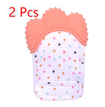 Baby teether baby anti-bite silicone molar gloves children's sound toys - Cindi Book