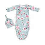 Newborn Knotted Nightgown Baby Sleeping Bag Print - Cindi Book