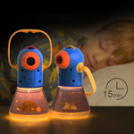 Children Night Lamp Projection Lamps Multifunction Story Projector Kids Early Education - Cindi Book