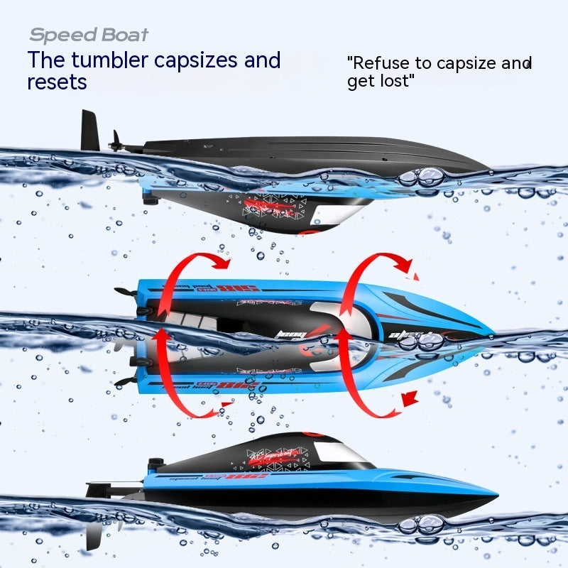 Remote-control Ship Toy Endurance Electric High-speed Speedboat Model - Cindi Book