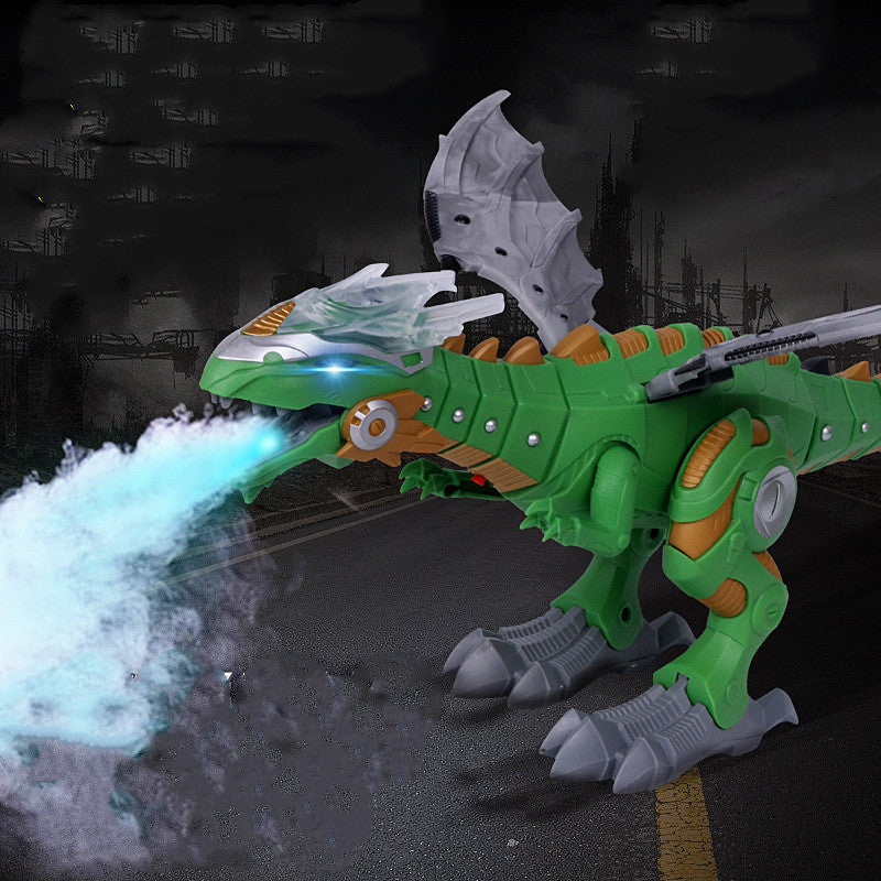Walking Dragon Toy Fire Breathing Water Spray Dinosaur - Cindi Book