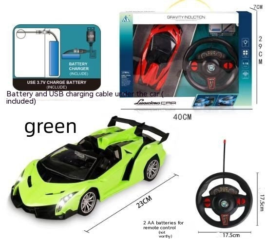 Remote Control Electric Drop-resistant Drift Racing Toy Model - Cindi Book