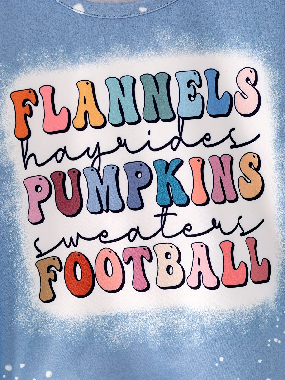 Rylee Faith Designs - Fall Thanksgiving Halloween 3 pieces Short sleeve O-neck T-shirt - alternate view 4