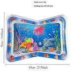 Children's Inflatable Marine Animal Racket Water Cushion Baby Crawling Racket Water Bag Racket Water Cushion Climbing Pad - Cindi Book