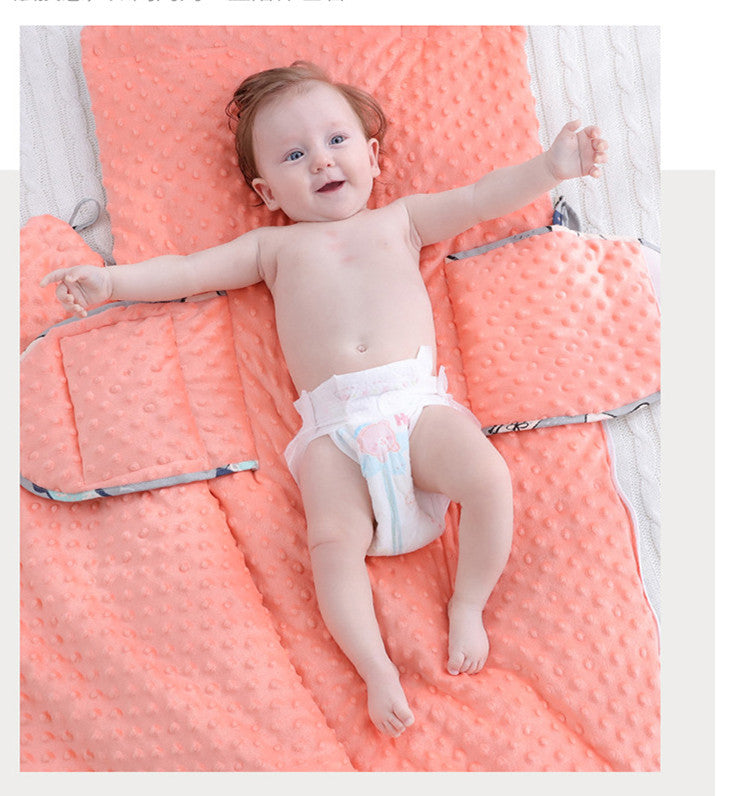 Newborn Baby Blanket Warm Fleece Stroller Cover Quilt - Cindi Book