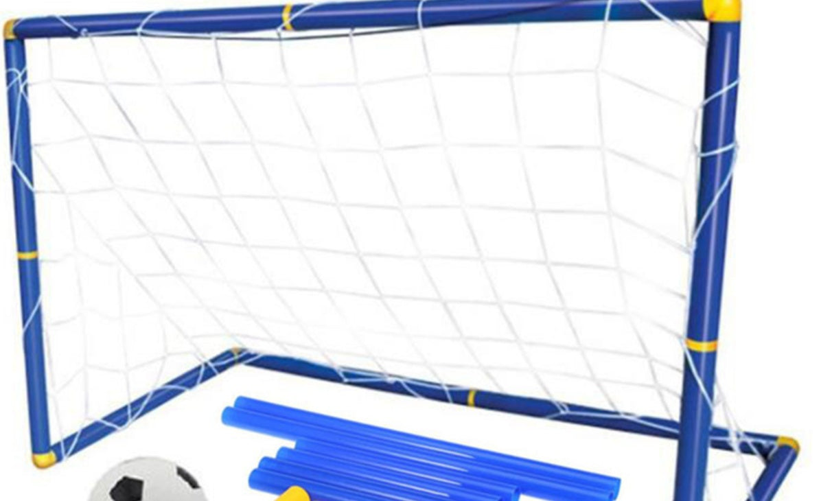 Folding Mini Football Soccer Ball Goal Post Net - Cindi Book
