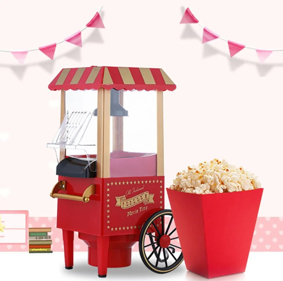 Classic Car Popcorn Machine Mini Small Popcorn Machine Blow-Type Popcorn Machine