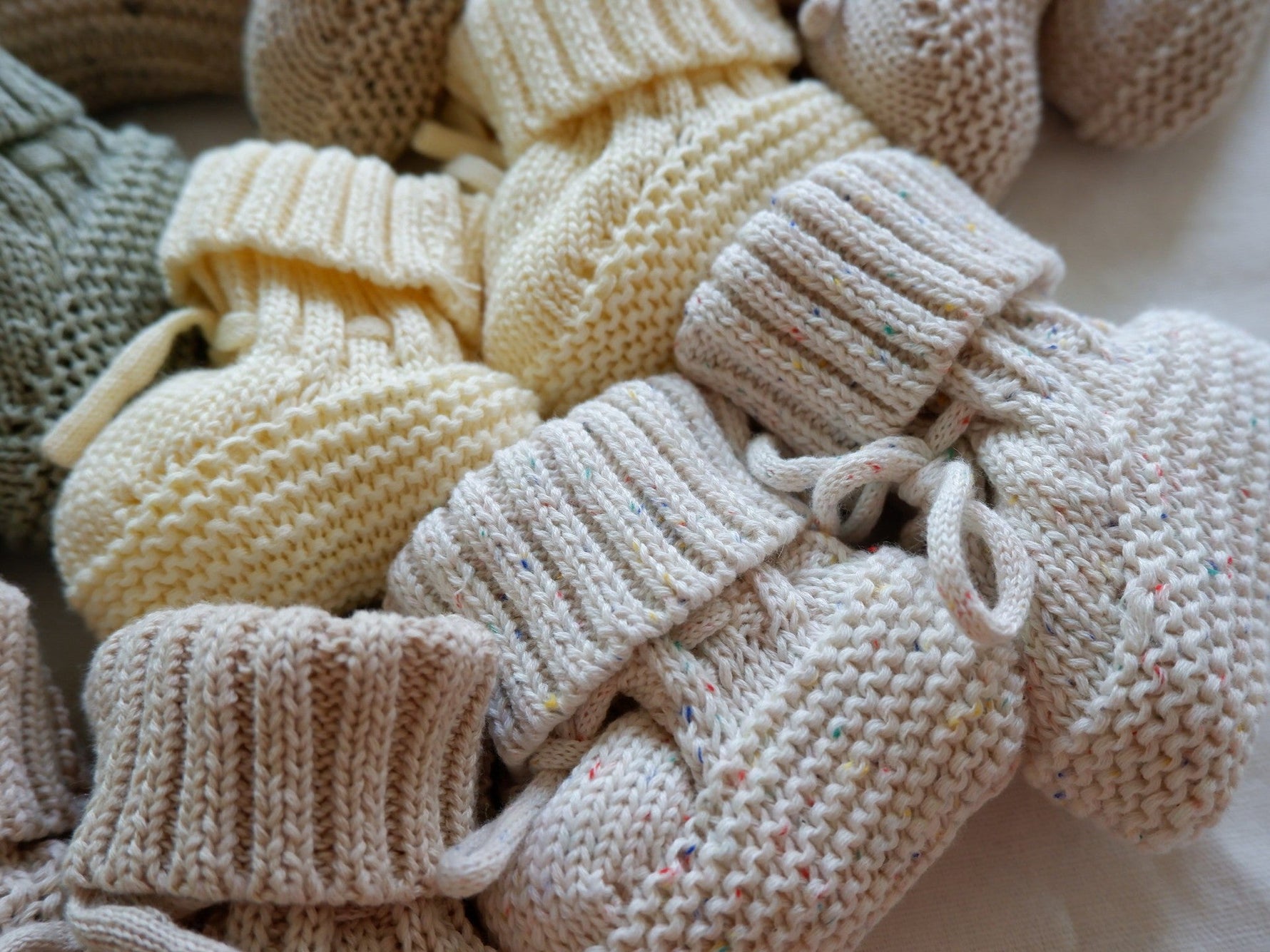 Cotton Newborn Foot Male And Female Baby Knitted Wool Handmade Socks Toddler Socks - Cindi Book