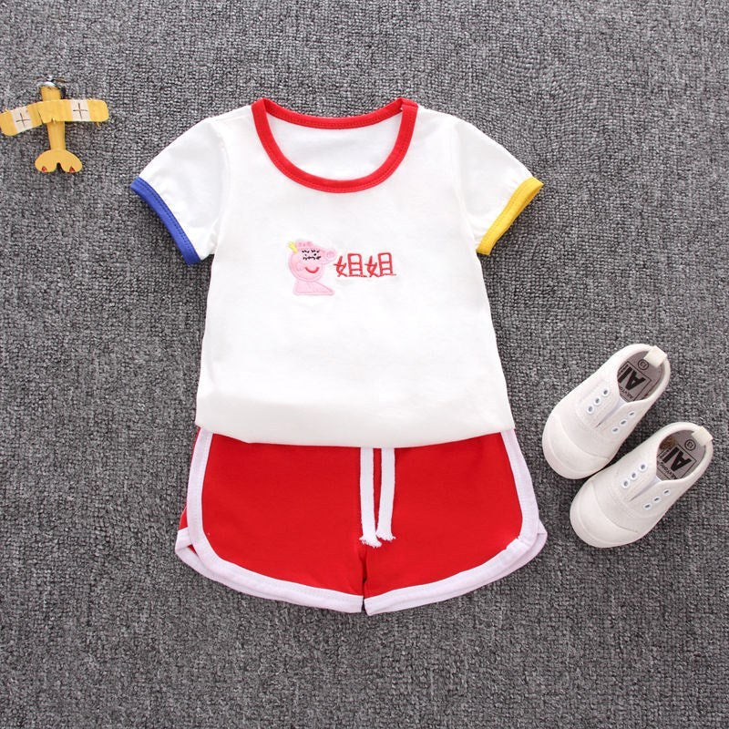 Boys short sleeve suit - Cindi Book