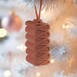 Old World Christmas Sugared Ribbon Candy Scented Ornament - hand-blown glass Christmas tree ornament