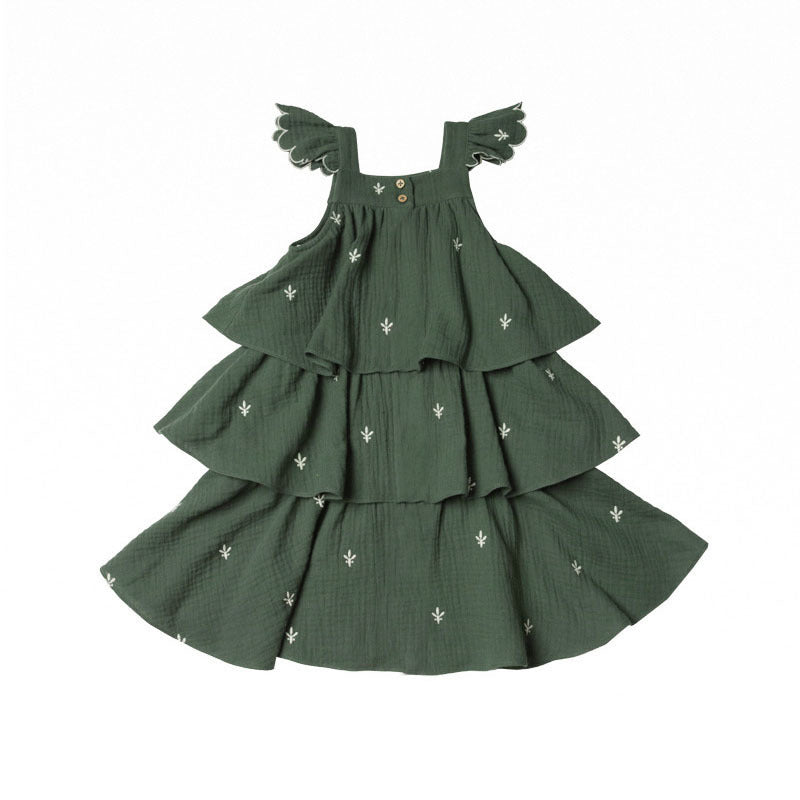 Summer Gauze Dress For Girls - Cindi Book