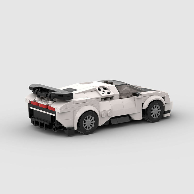 Built-up Block Series 8-grid Racing Model - Cindi Book