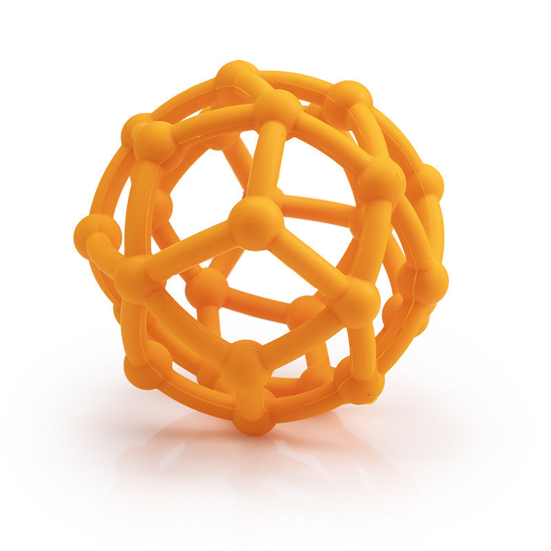 Baby Silicone Ball Newborn Soft Ball Round Hollow Small - Cindi Book