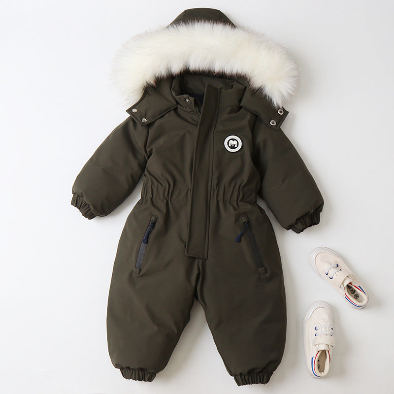 Fashion Winter New Children's Jumpsuit - Cindi Book
