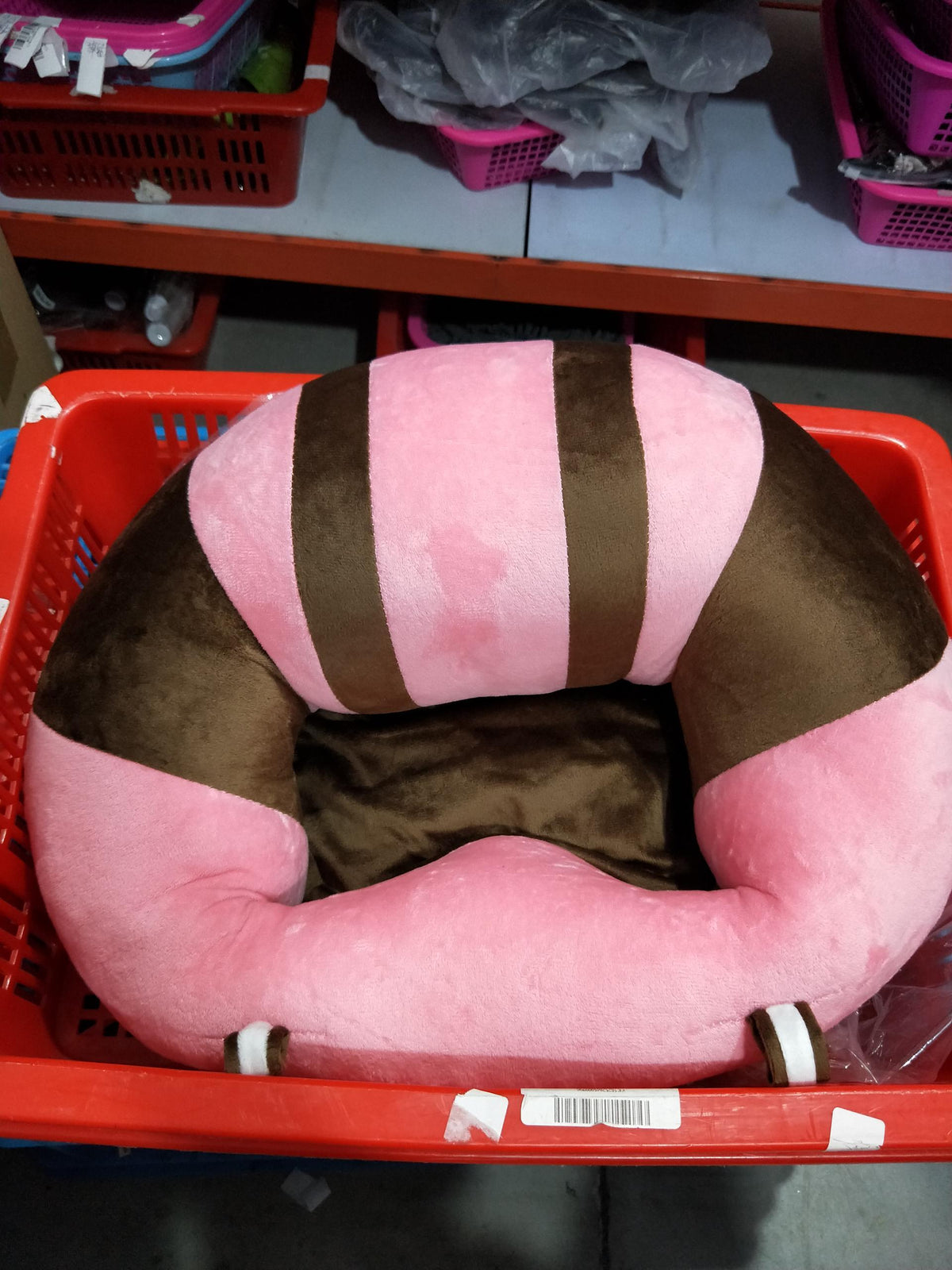 Infant Safety Seat Child Portable Eating Chair Plush Toy Baby Learning Sitting Sofa Dining Chair Stool - Cindi Book