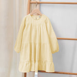 Baby Girl Pure Cotton Long Sleeve Bottoming Dress Is Sweet And Cute - Cindi Book