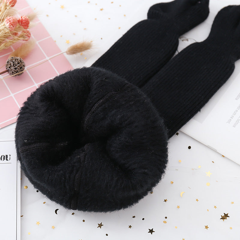 Add Fleece Pantyhose And Thick Fall And Winter Leggings For Boys And Girls - Cindi Book