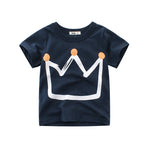 Summer New Boys' Short Sleeve T-shirt Children's T-shirt - Cindi Book