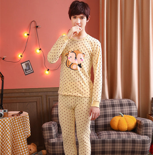 Children's Pajamas Cotton Boys' Base Teen Underwear Suit - Cindi Book