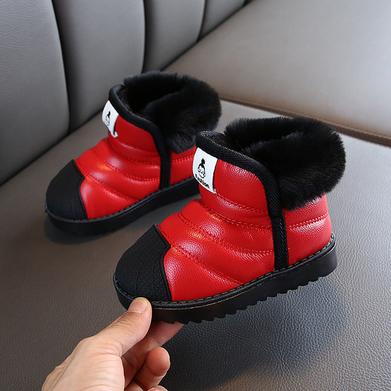 Baby high top cotton shoes - Cindi Book