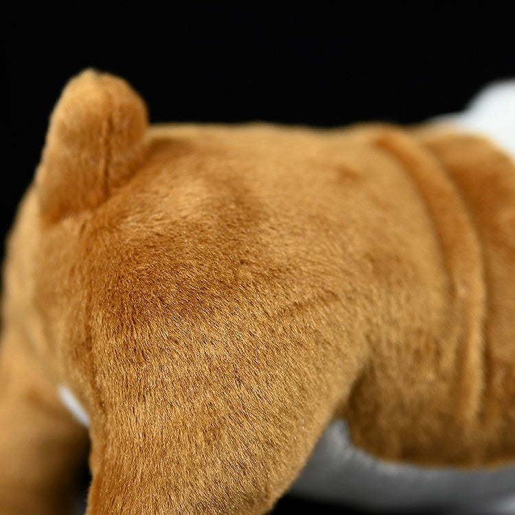 Cute Dog Doll Simulation British Plush Toy - Cindi Book
