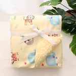 Baby thick double-layer coral fleece blanket - Cindi Book