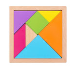 Children's Pine Tangram Early Education Patchwork Toy - Cindi Book