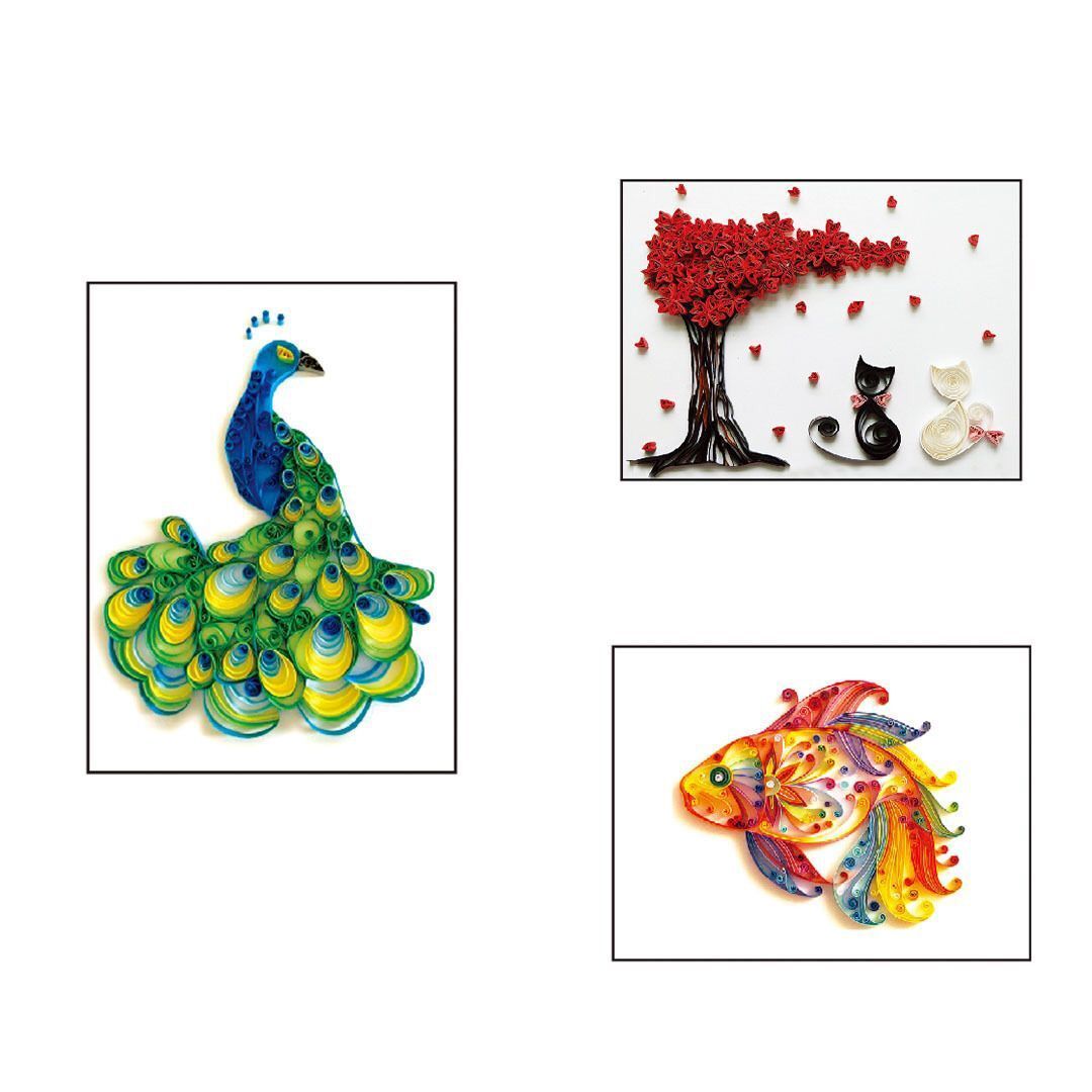 DIY Paper Craft Quill Art Kit - Cindi Book