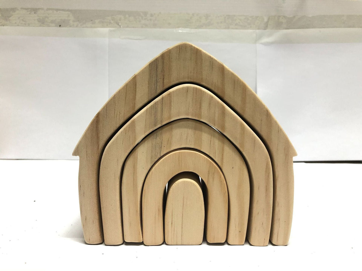Early education stacking high blocks - Cindi Book