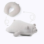Soft Pillow Penguin U-Shaped Sleep Protection Neck Pillow Home Office Nap Body Pillows Travel Car Adult Cute Pillows - Cindi Book