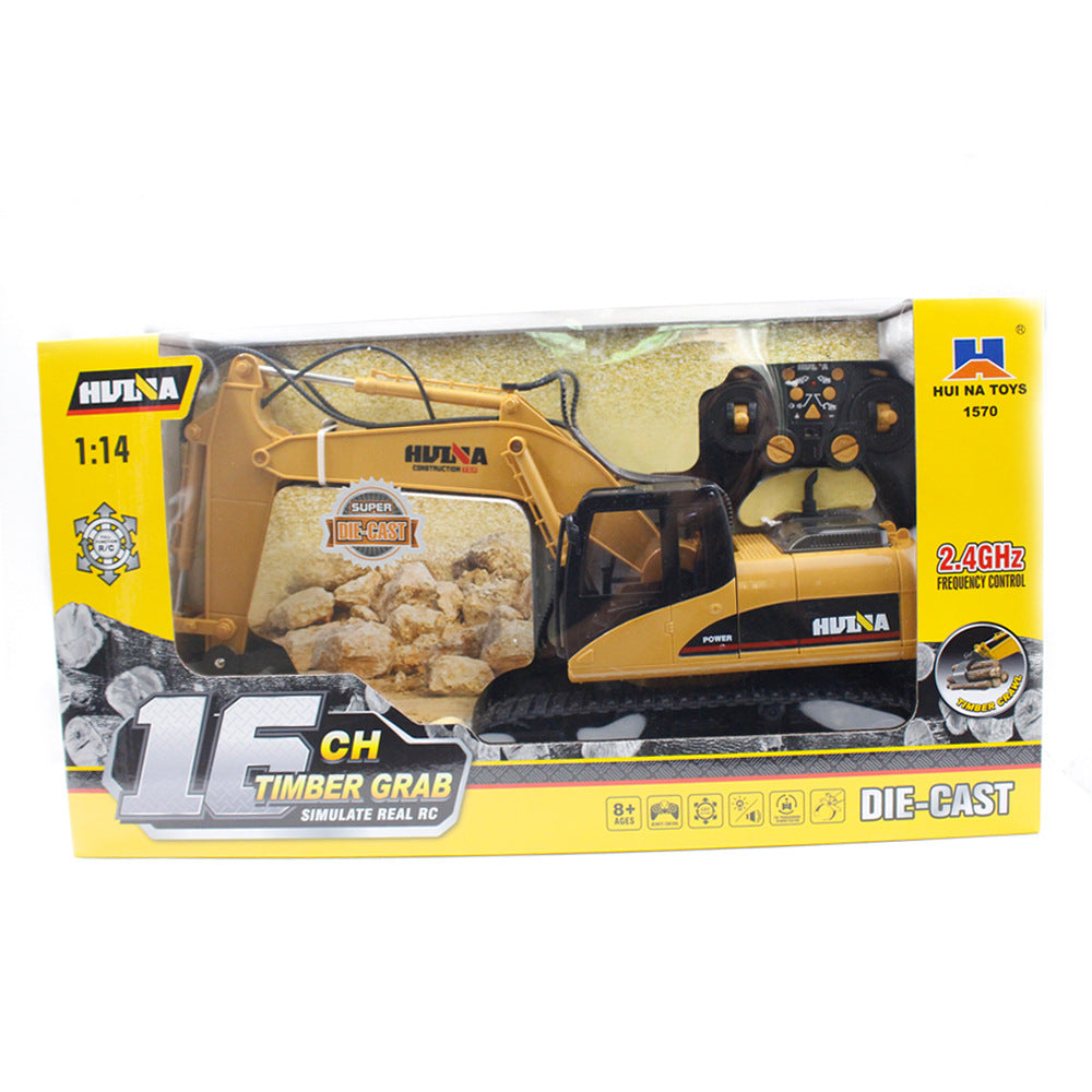 Remote Controlled Engineering Vehicle Log Grapple Model Alloy Remote Controlled Excavator For Kids - Cindi Book