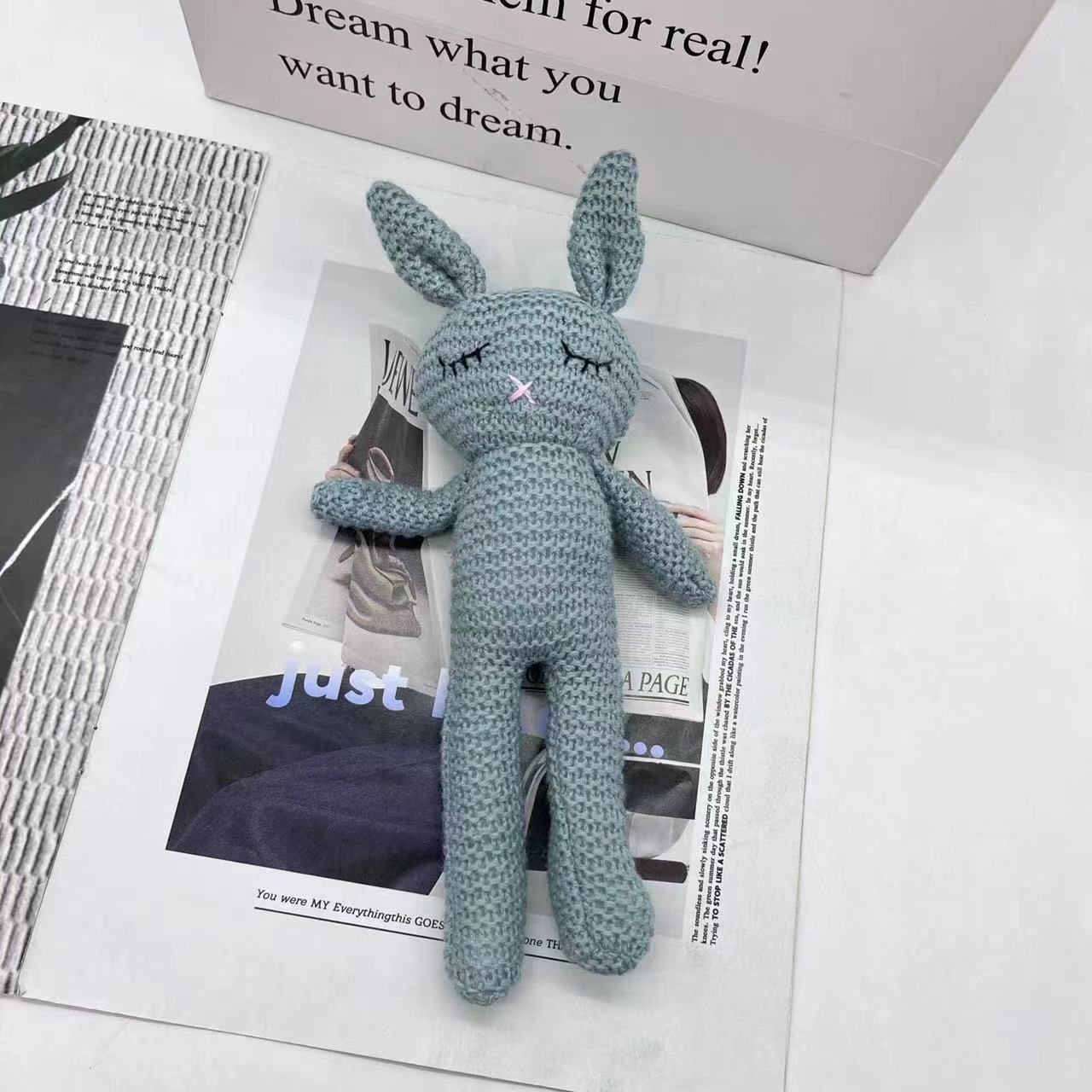 Children's Comfort Doll Company Gift Plush Rabbit - Cindi Book