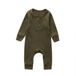 New Baby Jumpsuit Sunken Stripe Trousers Romper Western Style - Cindi Book