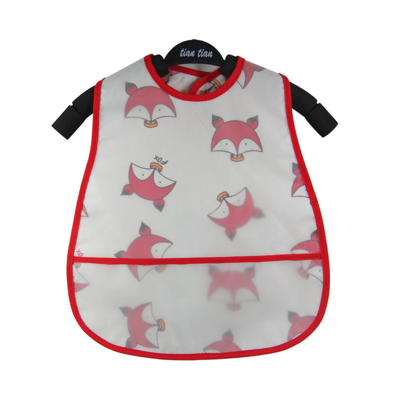 Baby eating bib girl baby waterproof children male painting apron - Cindi Book