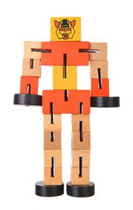 wooden robot toys - Cindi Book