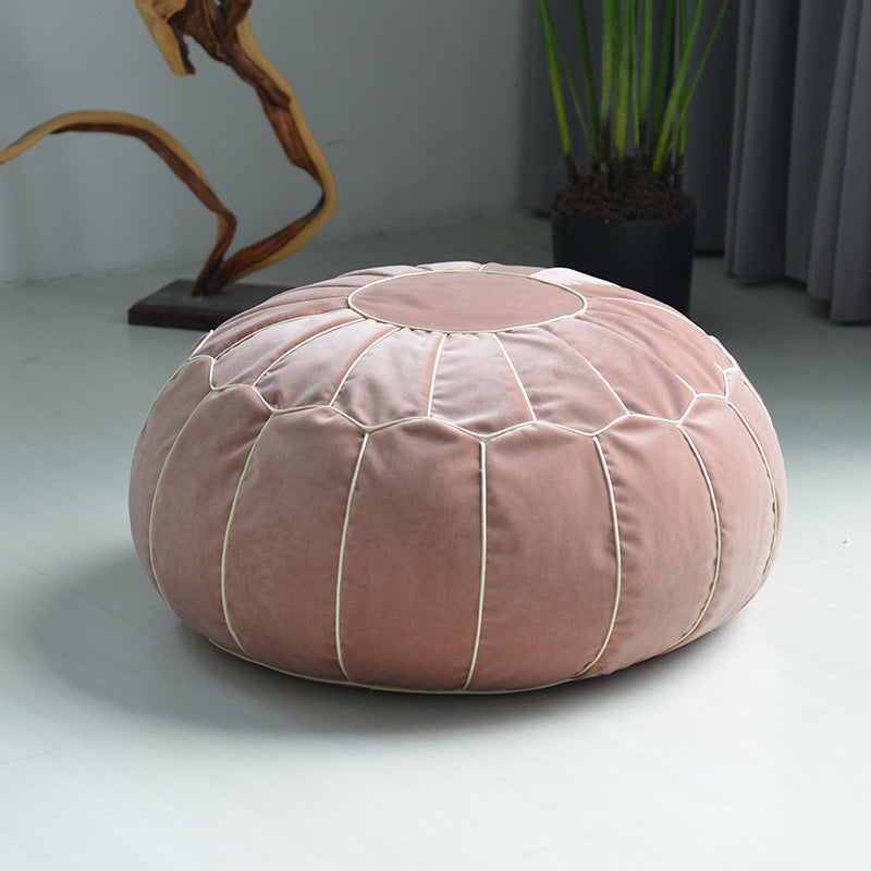 Candy Color Velvet Cute Puff Beanie Sofa - Cindi Book
