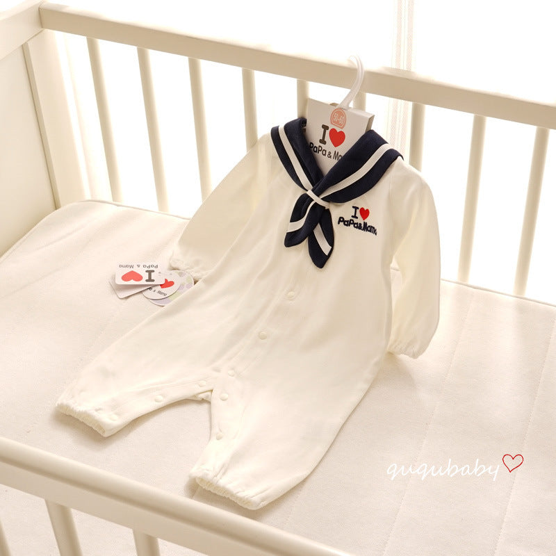 Navy Style Baby Clothes Newborn Clothes Baby Onesies - Cindi Book