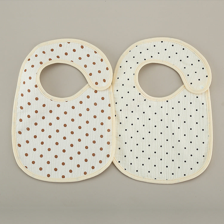 Thin Kids' Bib Pure Cotton Waterproof Gauze Saliva Towel - Cindi Book
