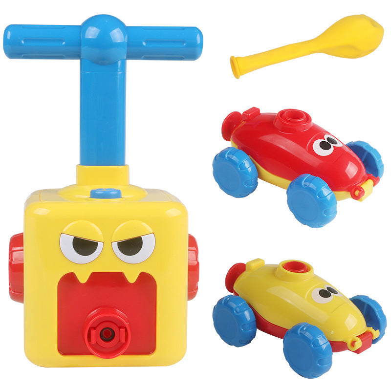 Power Balloon Launch Tower Toy Puzzle  Education Inertia Air Power Balloon Car Science Experimen Toy For Children Gift - Cindi Book