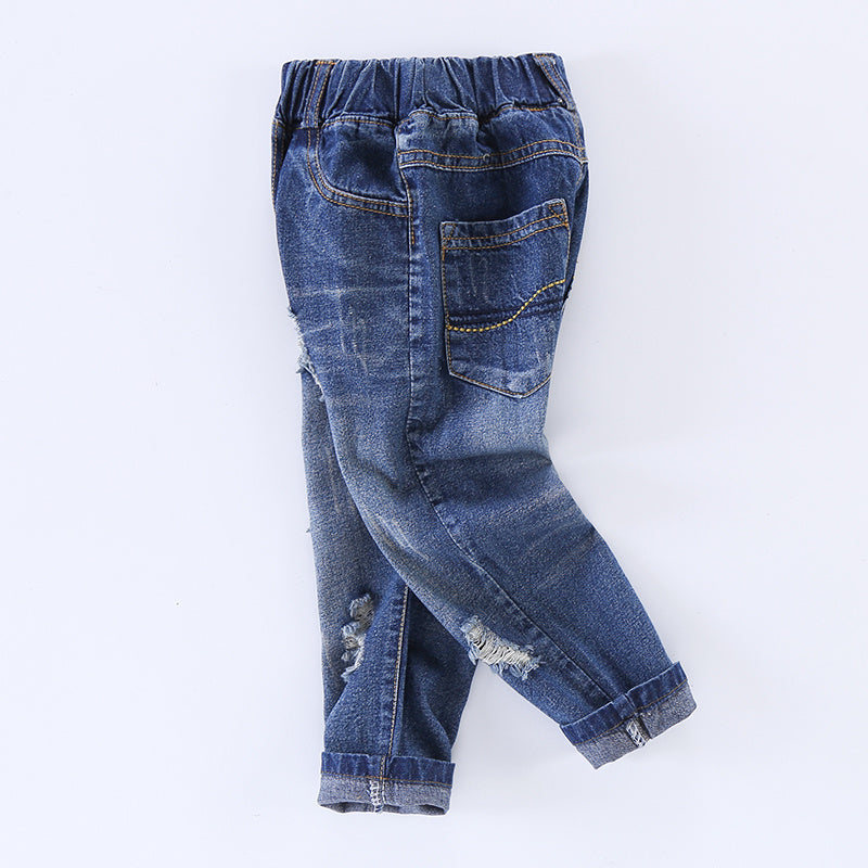Ripped children's jeans - Cindi Book