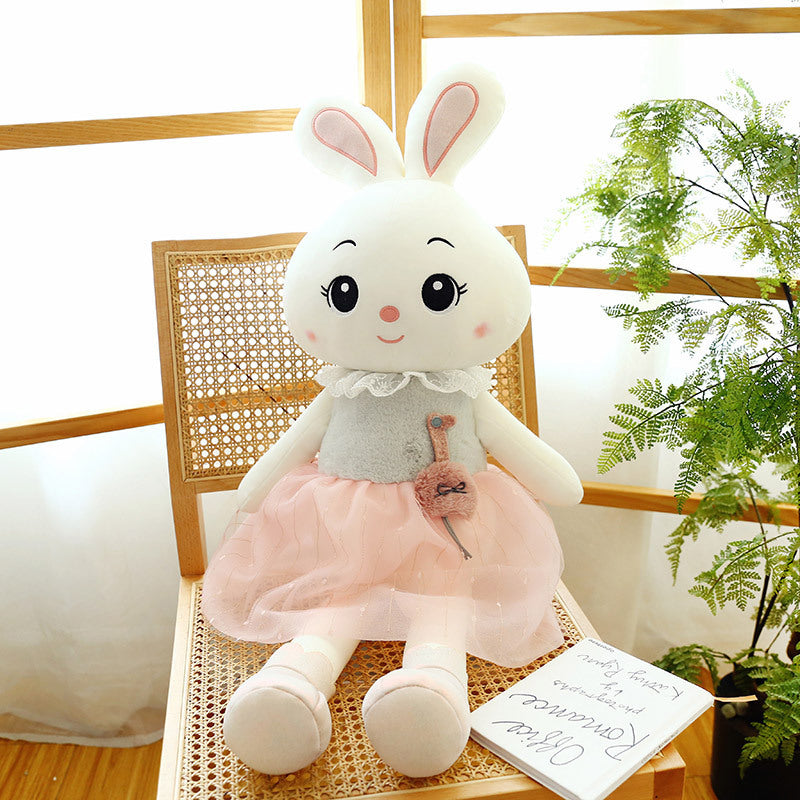 Cute Rabbit Plush Toy Doll Birthday Gift Sleeping Pillow - Cindi Book